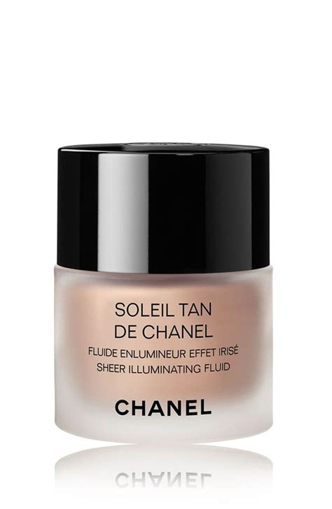 soleil tan de chanel sheer illuminating fluid swatches|chanel soleil tan buy online.